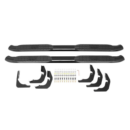 Westin 21 - 23585 2010 - 2024 Toyota 4Runner PRO TRAXX 4 in. Oval Nerf Step Bars - 70 in. Long - Rugged Truck Gear
