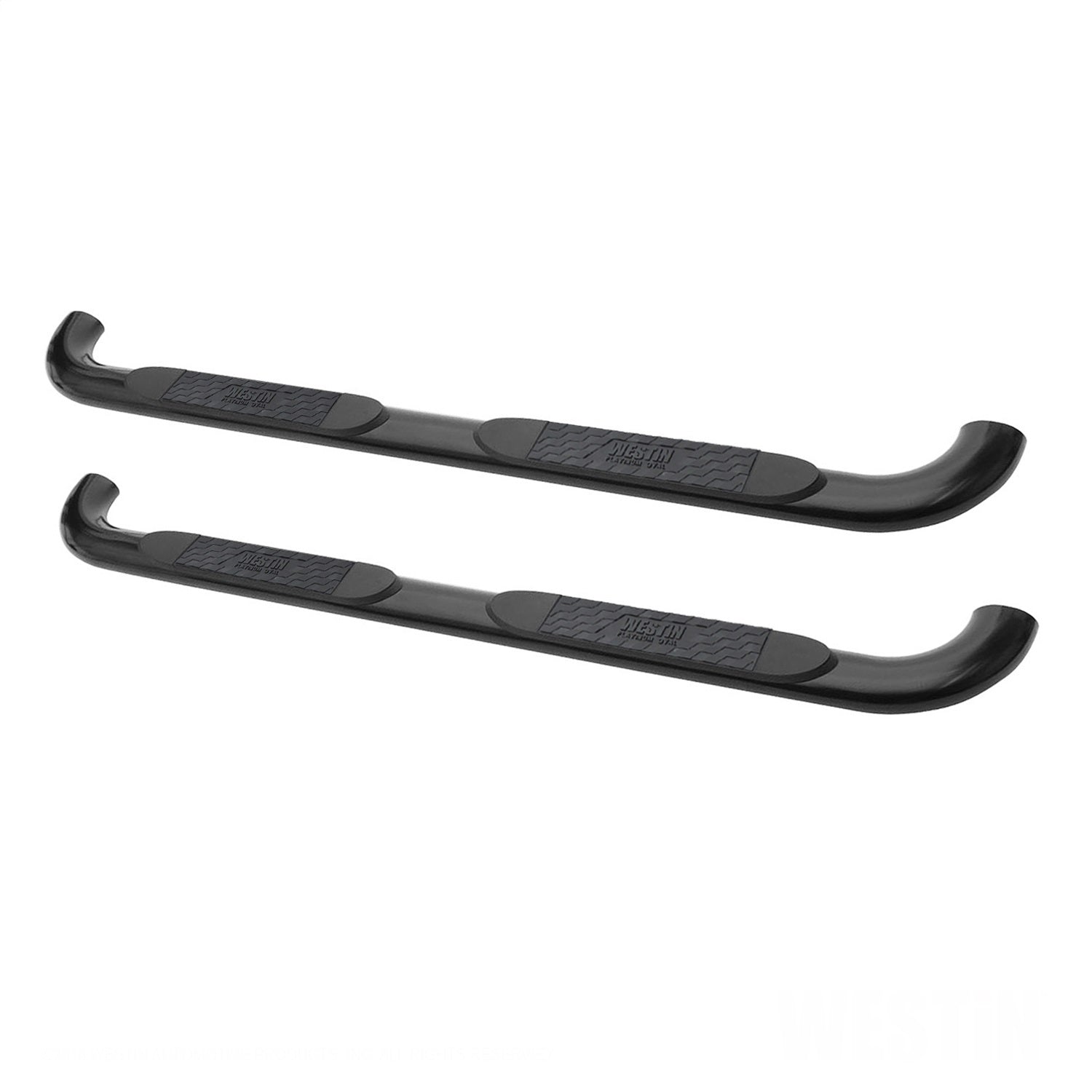 Westin 21 - 2365 2004 - 2008 Ford F150 Platinum 4 in. Oval Nerf Step Bars - 72 in. Long - Rugged Truck Gear