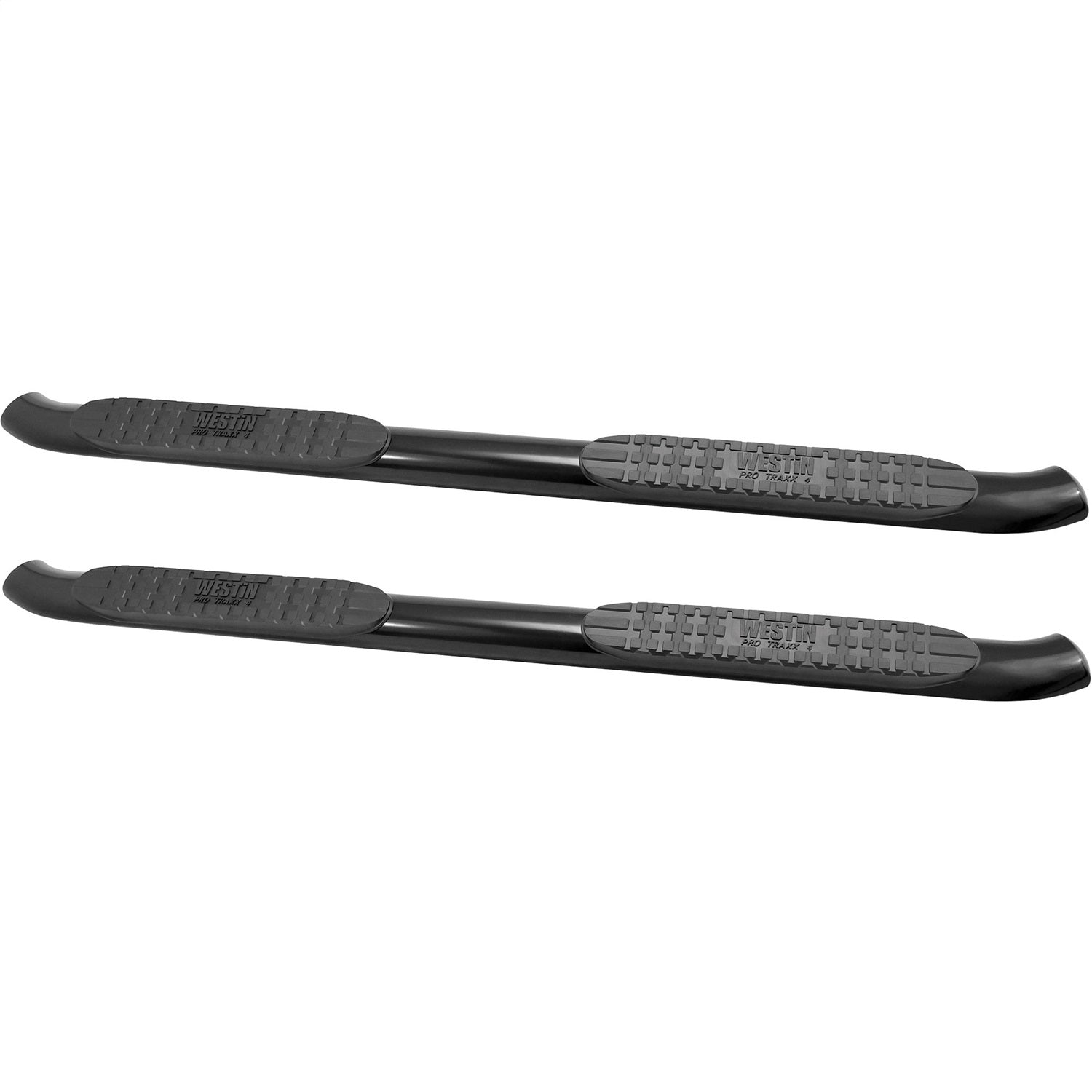 Westin 21 - 23715 2015 - 2019 GMC Sierra 2500/3500 HD PRO TRAXX 4 in. Oval Nerf Step Bars - 72 in. Long - Rugged Truck Gear