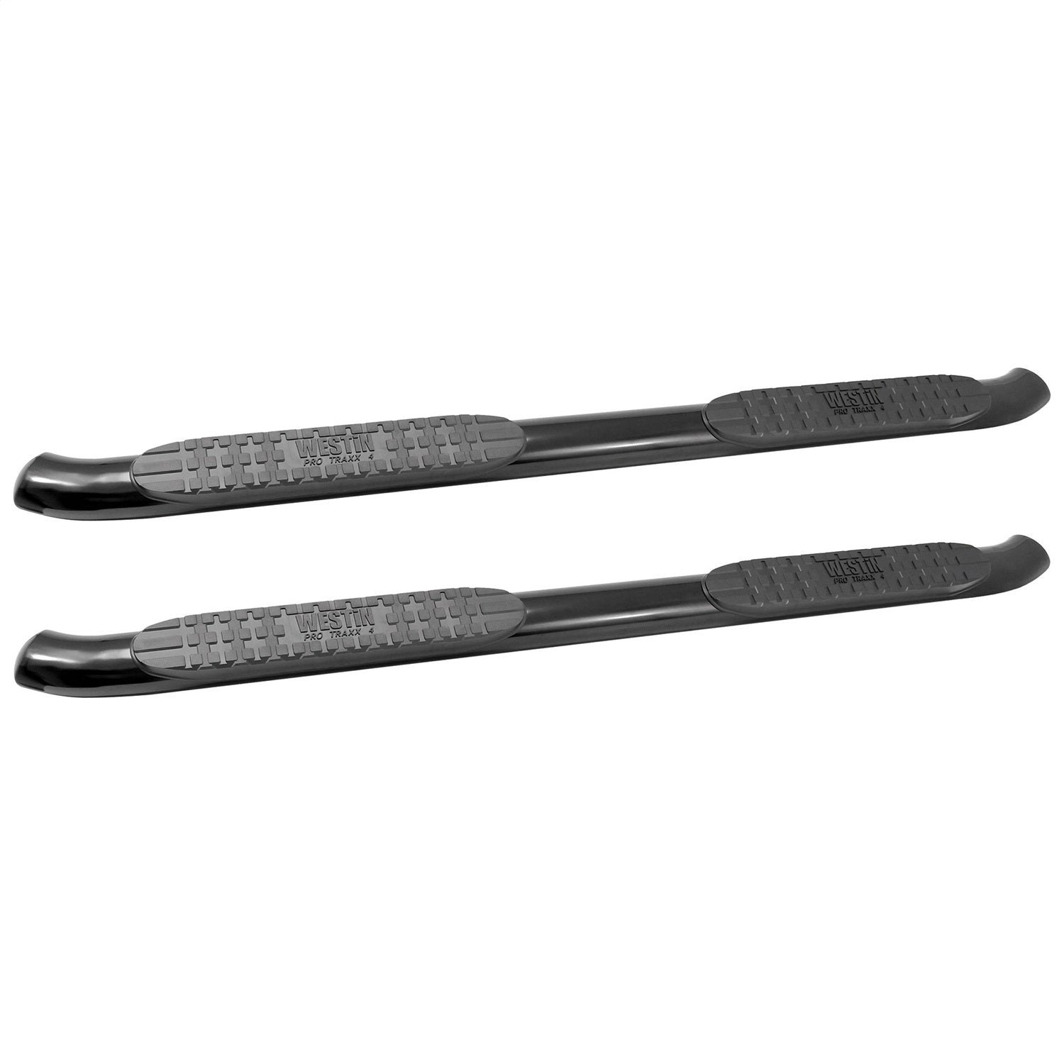 Westin 21 - 23715 2015 - 2019 GMC Sierra 2500/3500 HD PRO TRAXX 4 in. Oval Nerf Step Bars - 72 in. Long - Rugged Truck Gear