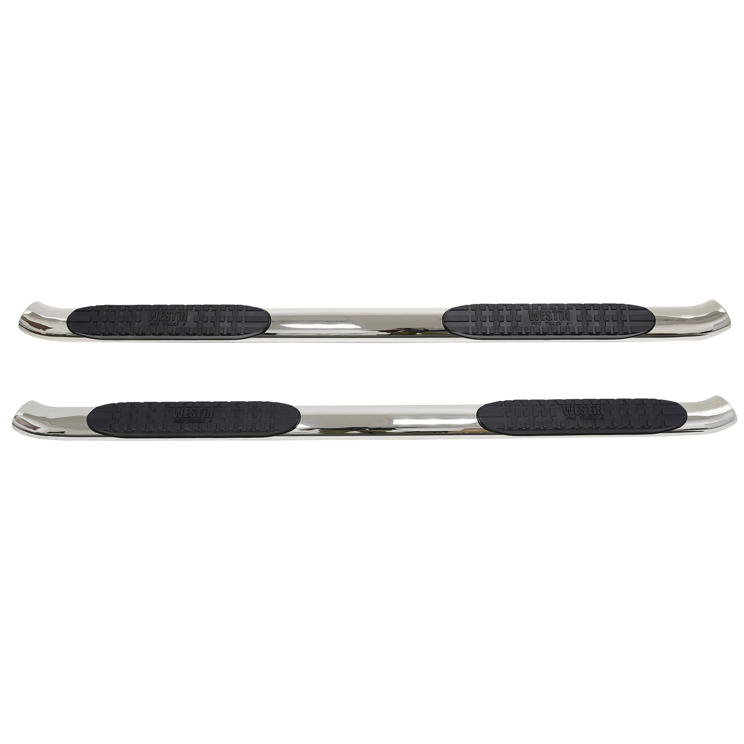Westin 21 - 23720 2015 - 2019 GMC Sierra 2500/3500 HD PRO TRAXX 4 in. Oval Nerf Step Bars - 72 in. Long - Rugged Truck Gear