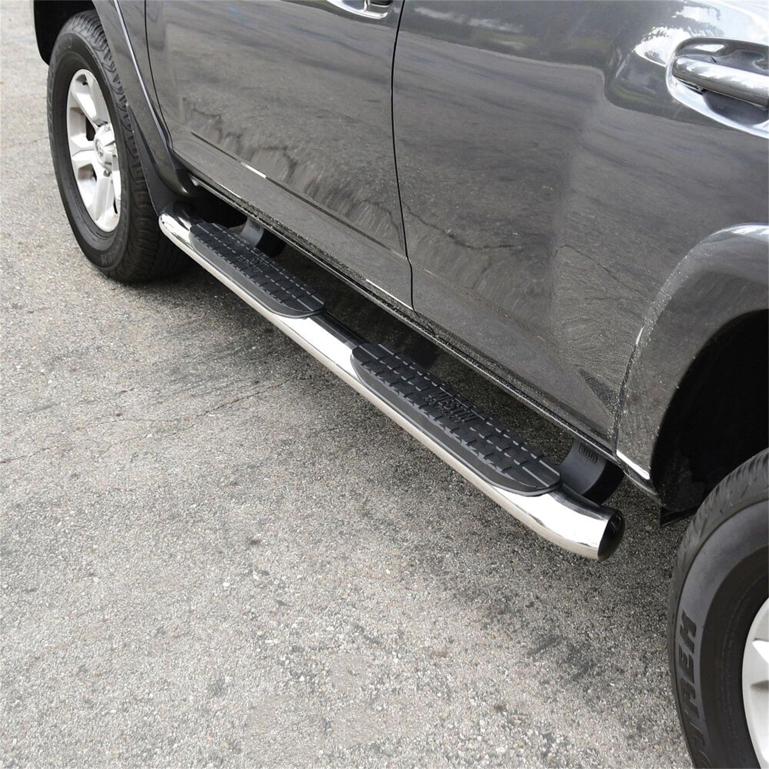 Westin 21 - 23830 2010 - 2024 Toyota 4Runner PRO TRAXX 4 in. Oval Nerf Step Bars - 70 in. Long - Rugged Truck Gear