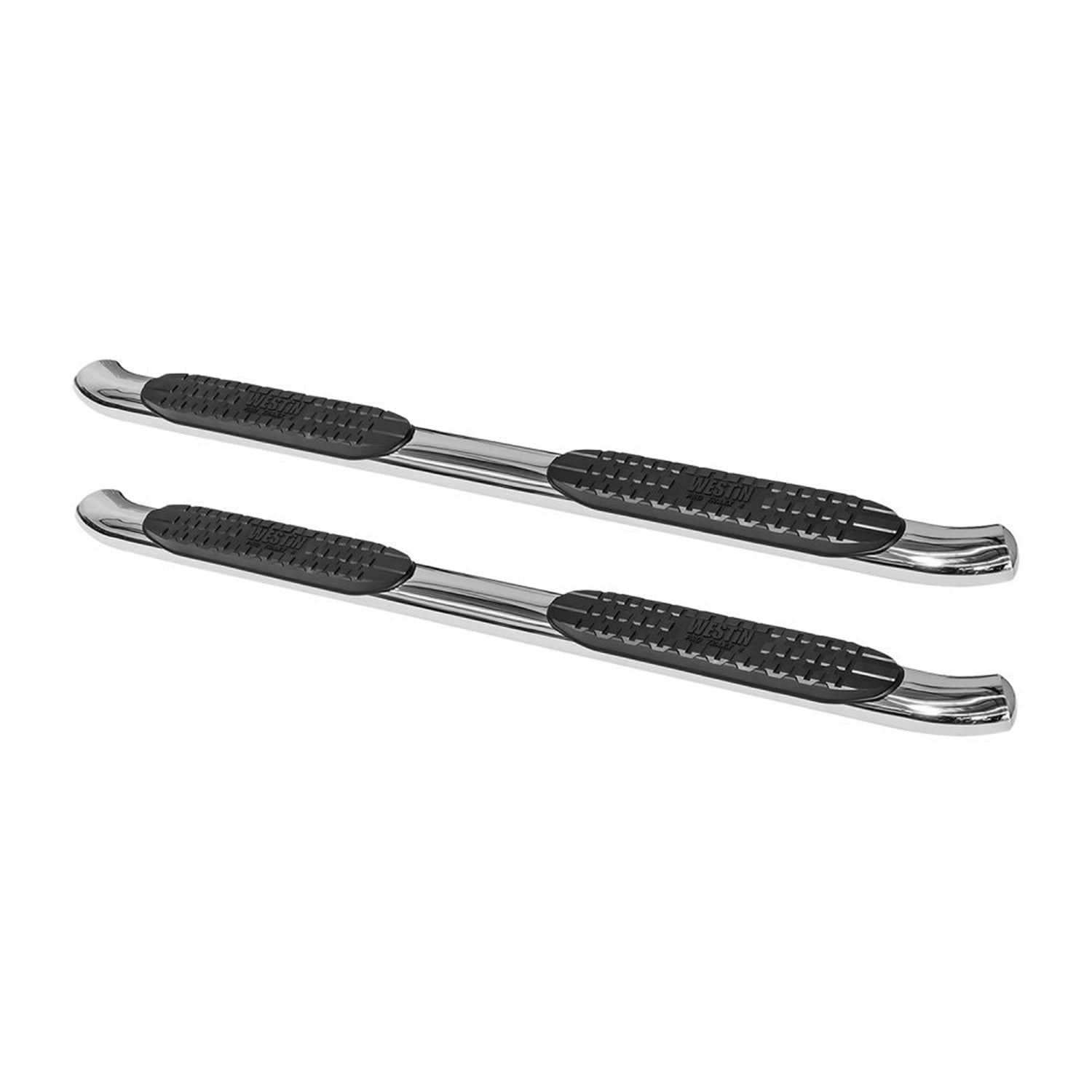 Westin 21 - 23940 2017 - 2024 Ford F250/F350 Super Duty PRO TRAXX 4 in. Oval Nerf Step Bars - 72 in. Long - Rugged Truck Gear