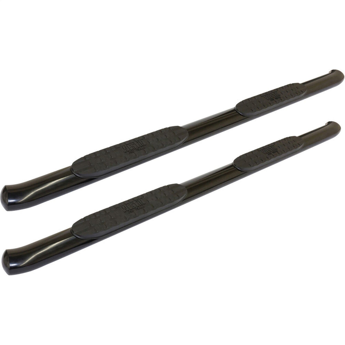 Westin 21 - 24025 2017 - 2024 Nissan TITAN PRO TRAXX 4 in. Oval Nerf Step Bars - Rugged Truck Gear