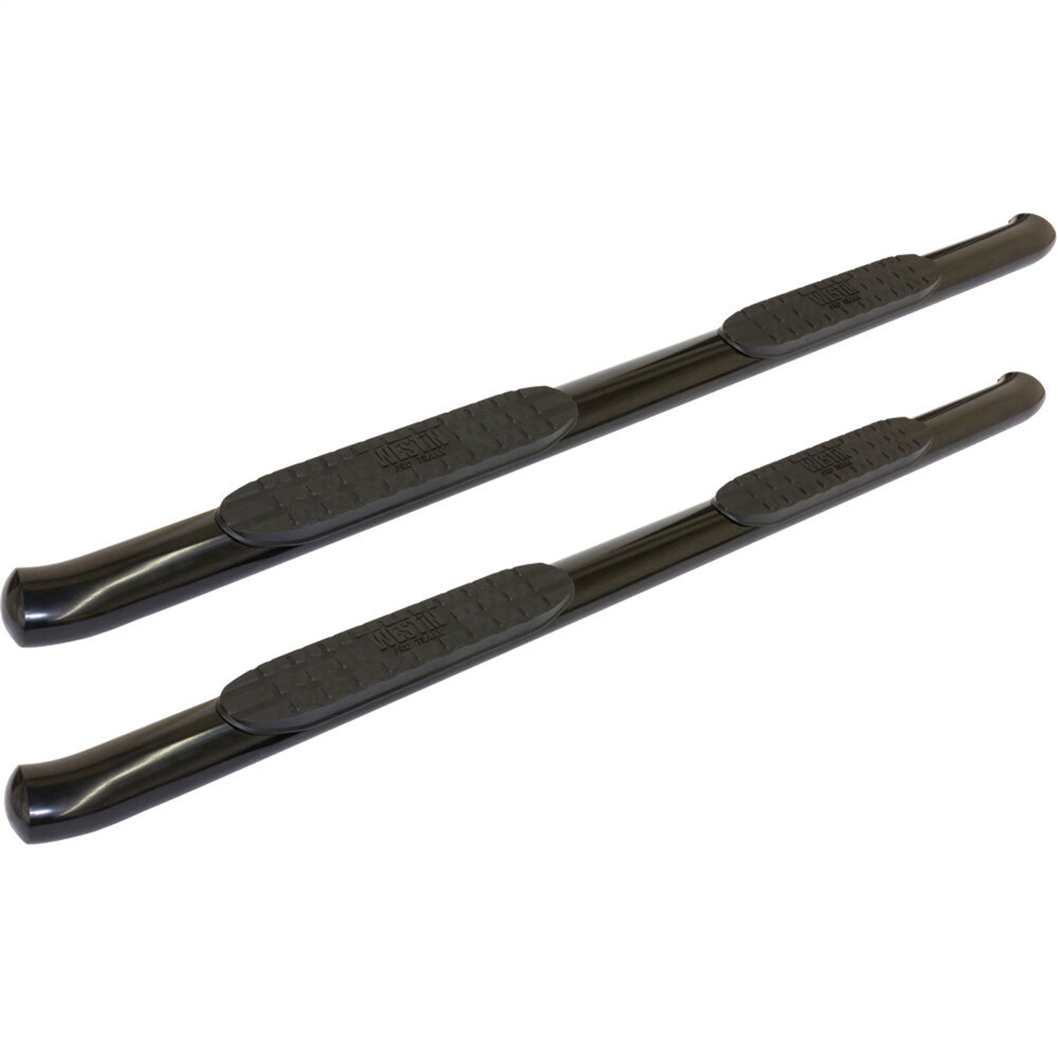 Westin 21 - 24025 2017 - 2024 Nissan TITAN PRO TRAXX 4 in. Oval Nerf Step Bars - Rugged Truck Gear