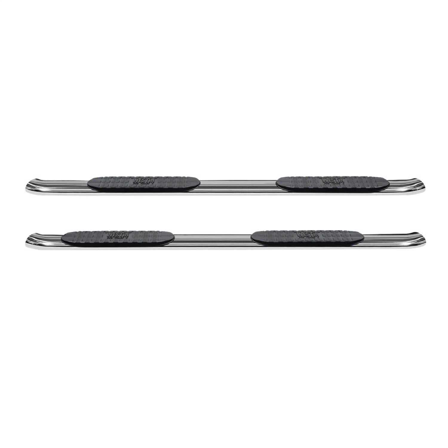 Westin 21 - 24080 2019 - 2024 Ram 1500 PRO TRAXX 4 in. Oval Nerf Step Bars - 72 in. Long - Rugged Truck Gear