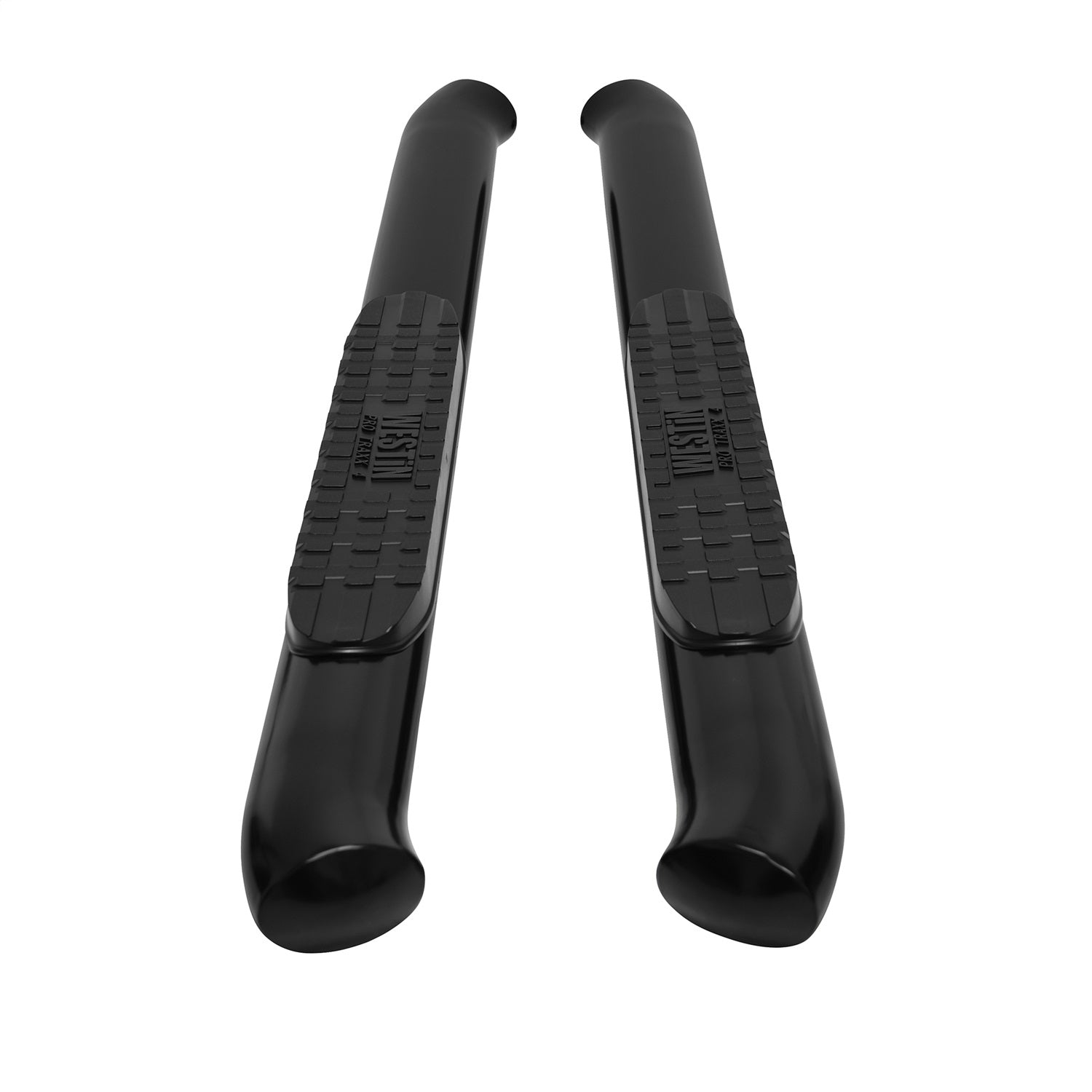 Westin 21 - 24115 2020 - 2024 Chevy Silverado 2500/3500 HD PRO TRAXX 4 in. Oval Nerf Step Bars - 72 in. Long - Rugged Truck Gear