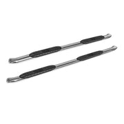 Westin 21 - 24120 2020 - 2024 Chevy Silverado 2500/3500 HD PRO TRAXX 4 in. Oval Nerf Step Bars - 72 in. Long - Rugged Truck Gear