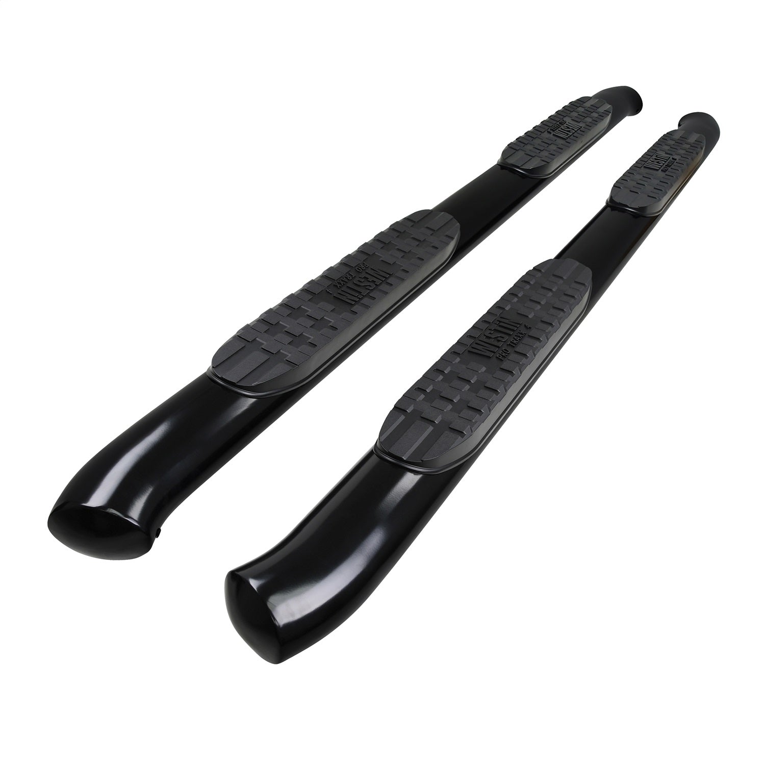 Westin 21 - 24125 2020 - 2024 GMC Sierra 2500/3500 HD PRO TRAXX 4 in. Oval Nerf Step Bars - 72 in. Long - Rugged Truck Gear