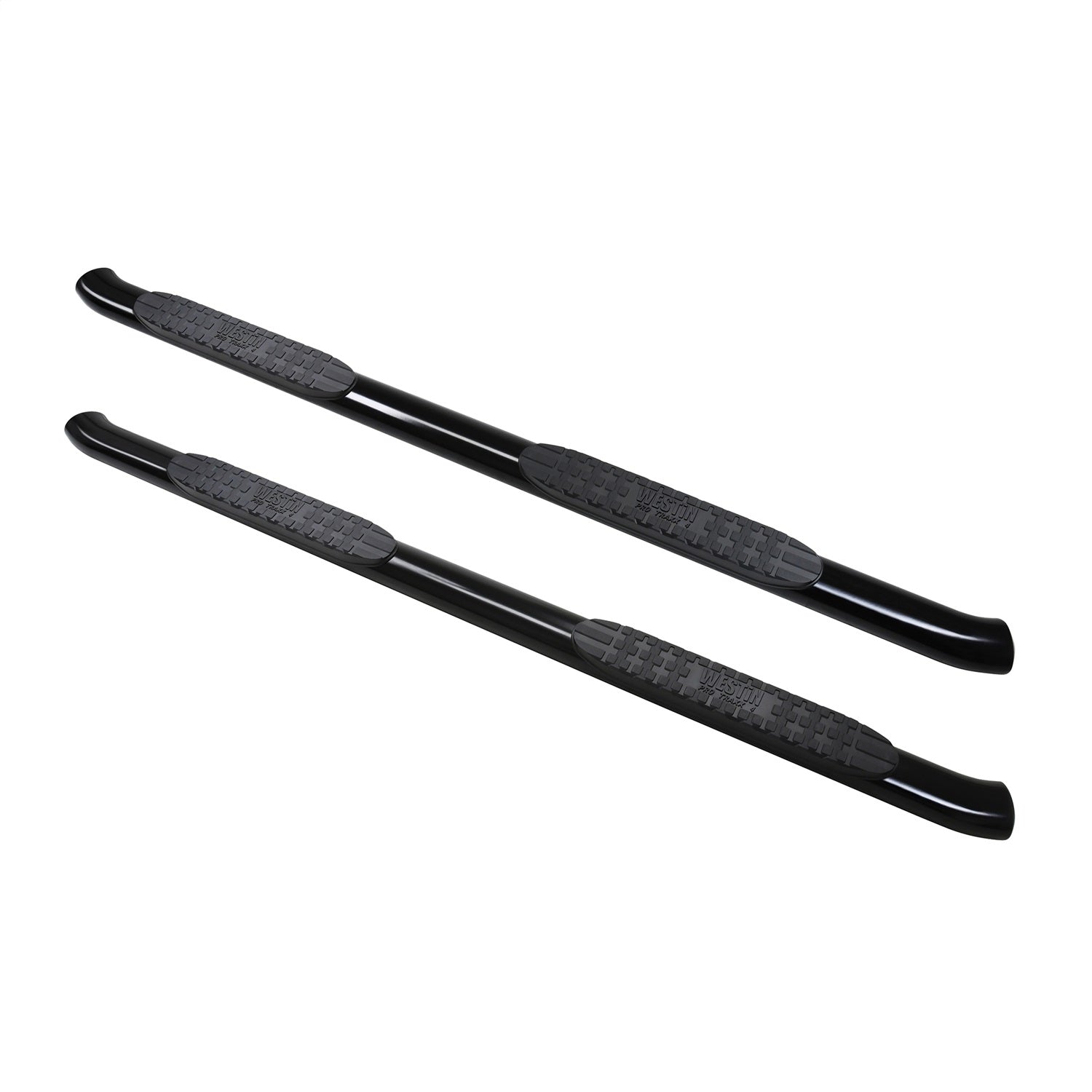 Westin 21 - 24135 2020 - 2024 GMC Sierra 2500/3500 HD PRO TRAXX 4 in. Oval Nerf Step Bars - 72 in. Long - Rugged Truck Gear