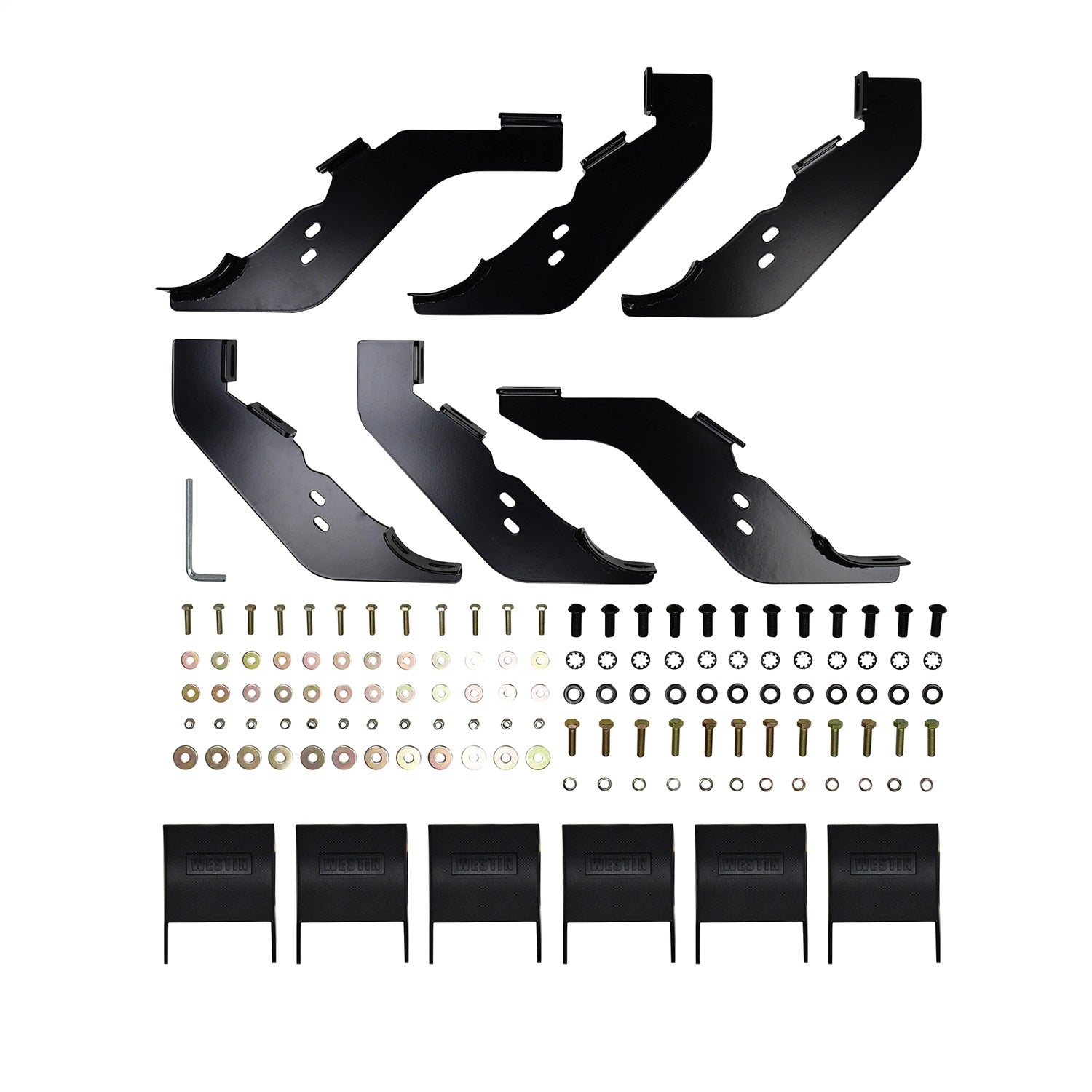 Westin 21 - 24155 2019 - 2024 Ford Ranger PRO TRAXX 4 in. Oval Nerf Step Bars - 72 in. Long - Rugged Truck Gear