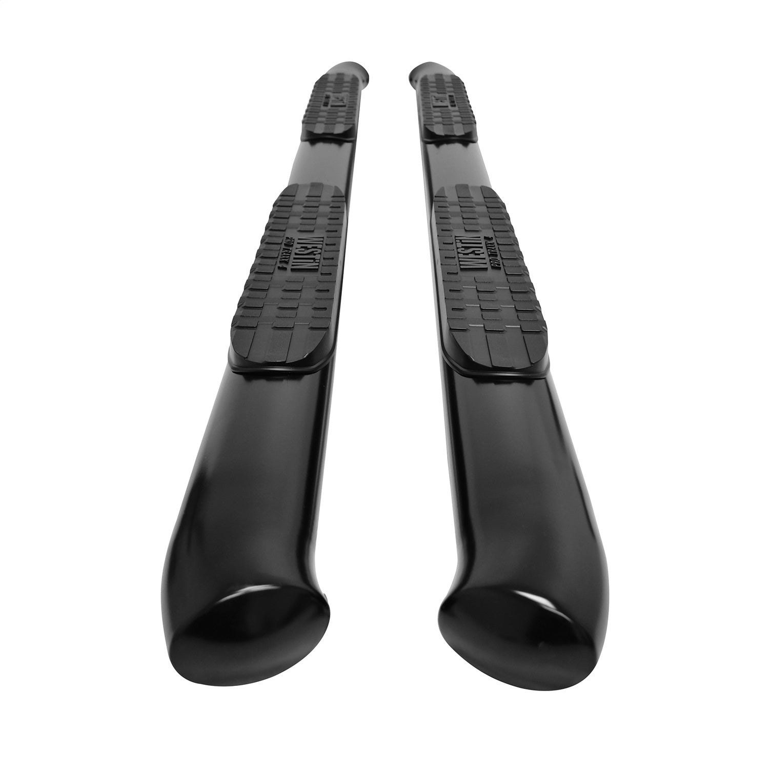 Westin 21 - 24155 2019 - 2024 Ford Ranger PRO TRAXX 4 in. Oval Nerf Step Bars - 72 in. Long - Rugged Truck Gear