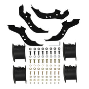Westin 21 - 24180 2021 - 2024 Ford Bronco PRO TRAXX 4 in. Oval Nerf Step Bars - 72 in. Long - Rugged Truck Gear