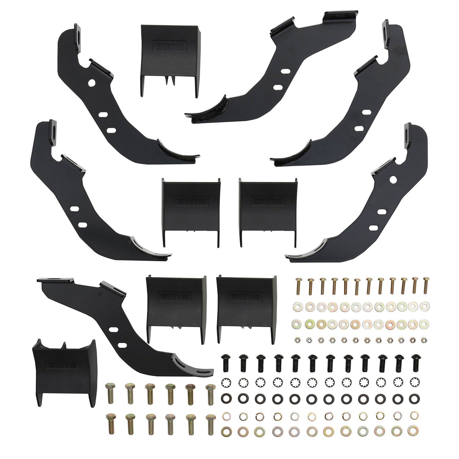 Westin 21 - 24195 2021 - 2024 Ford Bronco PRO TRAXX 4 in. Oval Nerf Step Bars - 72 in. Long - Rugged Truck Gear
