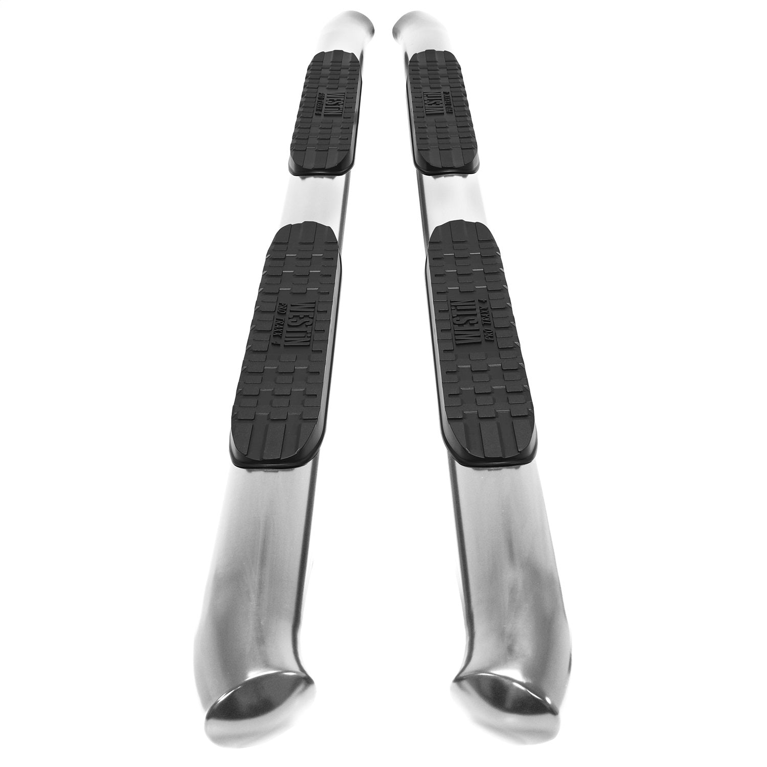 Westin 21 - 24210 2022 - 2024 Nissan Frontier PRO TRAXX 4 in. Oval Nerf Step Bars - 72 in. Long - Rugged Truck Gear