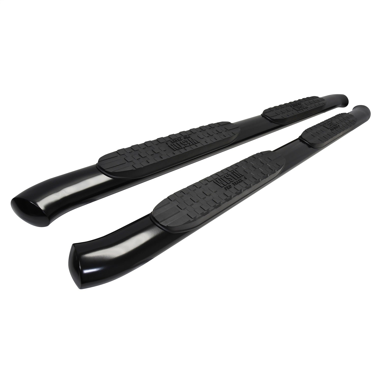 Westin 21 - 24215 2022 - 2024 Nissan Frontier PRO TRAXX 4 in. Oval Nerf Step Bars - 72 in. Long - Rugged Truck Gear