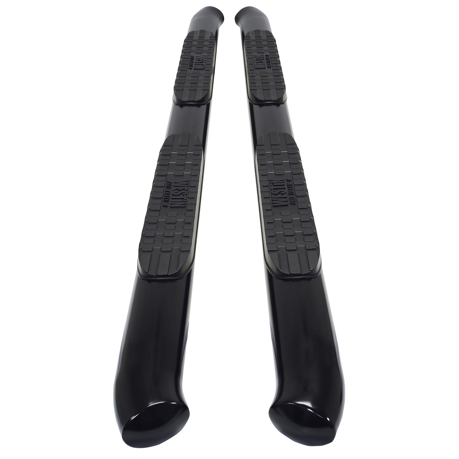 Westin 21 - 24215 2022 - 2024 Nissan Frontier PRO TRAXX 4 in. Oval Nerf Step Bars - 72 in. Long - Rugged Truck Gear