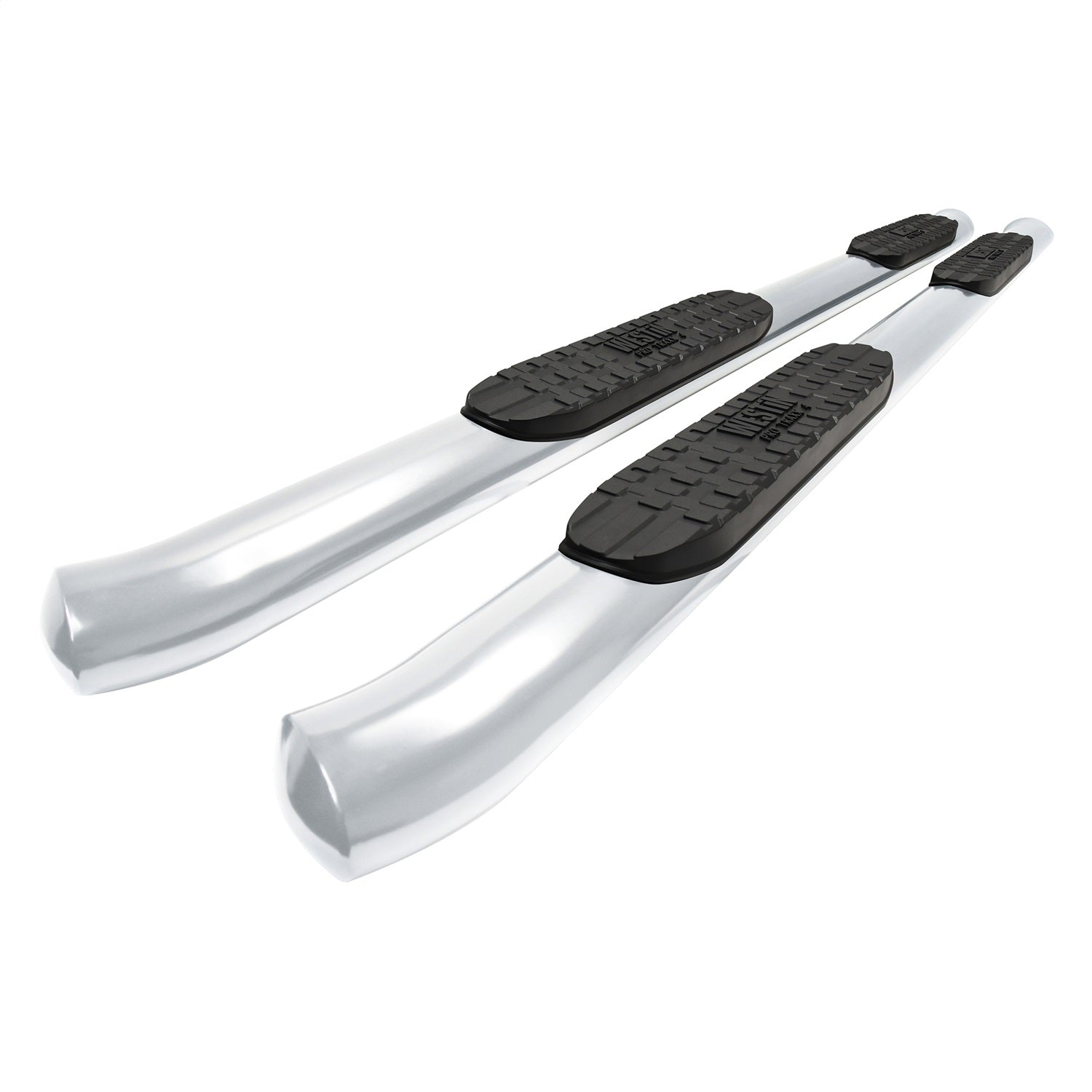Westin 21 - 24230 2022 - 2024 Toyota Tundra PRO TRAXX 4 in. Oval Nerf Step Bars - 85 in. Long - Rugged Truck Gear
