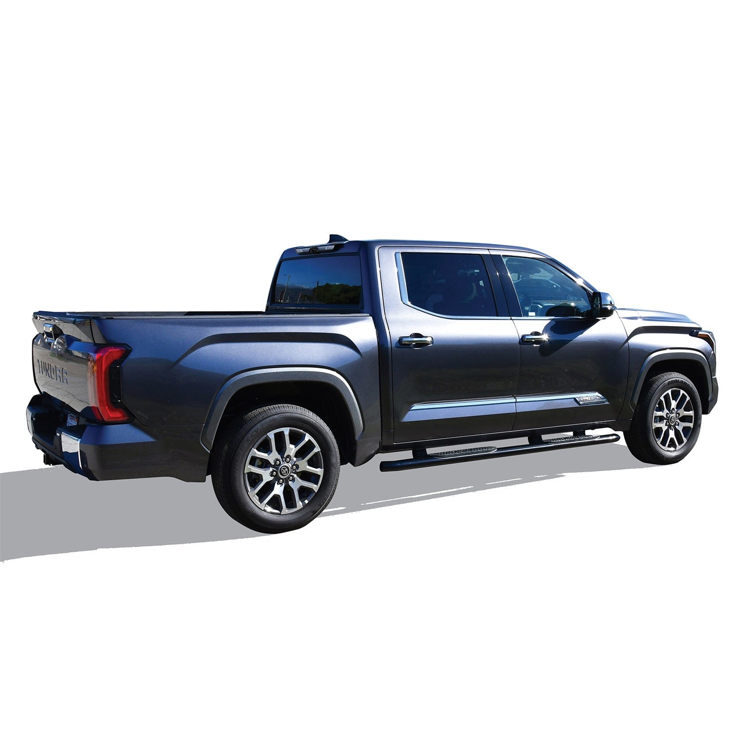 Westin 21 - 24235 2022 - 2024 Toyota Tundra PRO TRAXX 4 in. Oval Nerf Step Bars - 85 in. Long - Rugged Truck Gear