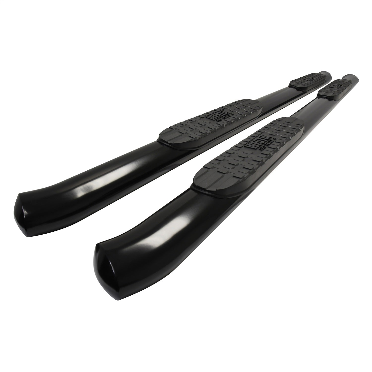 Westin 21 - 24235 2022 - 2024 Toyota Tundra PRO TRAXX 4 in. Oval Nerf Step Bars - 85 in. Long - Rugged Truck Gear