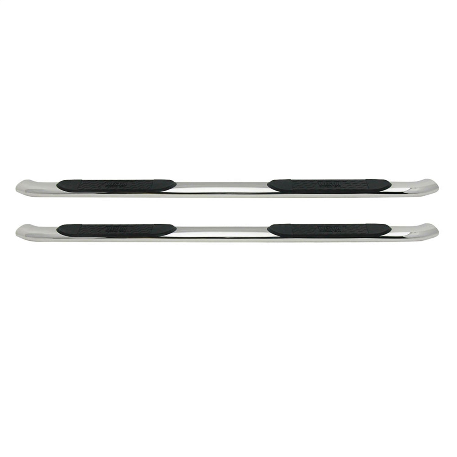 Westin 21 - 2770 2005 - 2023 Toyota Tacoma Platinum 4 in. Oval Nerf Step Bars - 70 in. Long - Rugged Truck Gear
