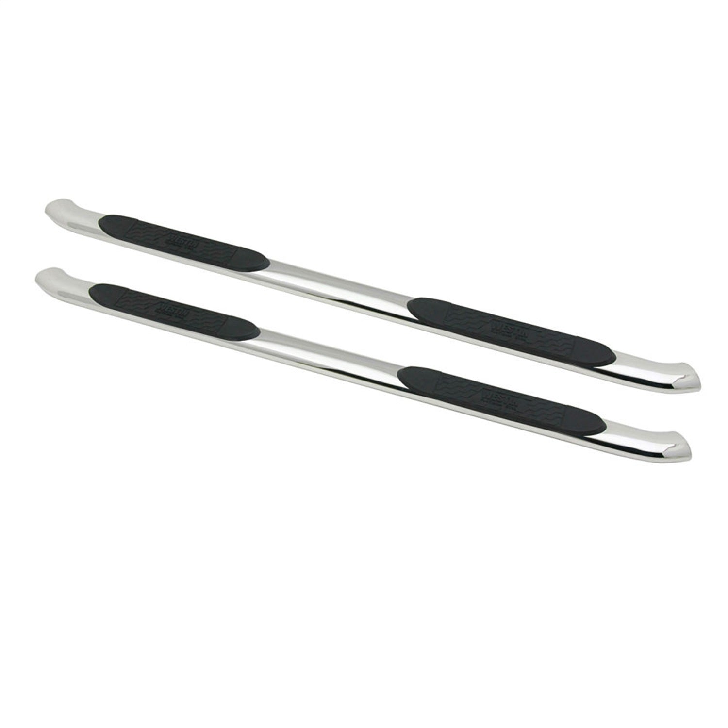 Westin 21 - 2770 2005 - 2023 Toyota Tacoma Platinum 4 in. Oval Nerf Step Bars - 70 in. Long - Rugged Truck Gear