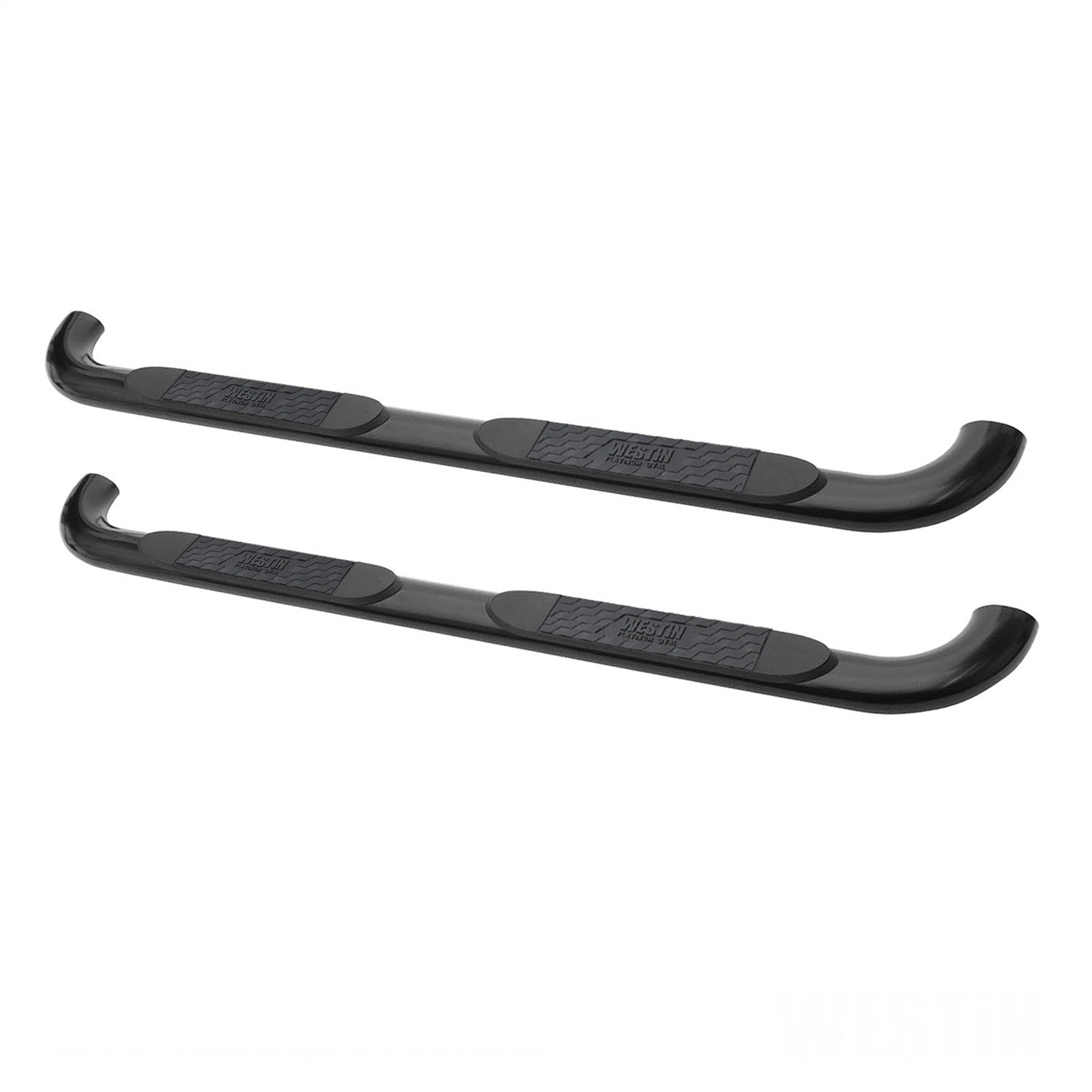 Westin 21 - 3005 2000 - 2014 Chevy Tahoe Platinum 4 in. Oval Nerf Step Bars - 80 in. Long - Rugged Truck Gear
