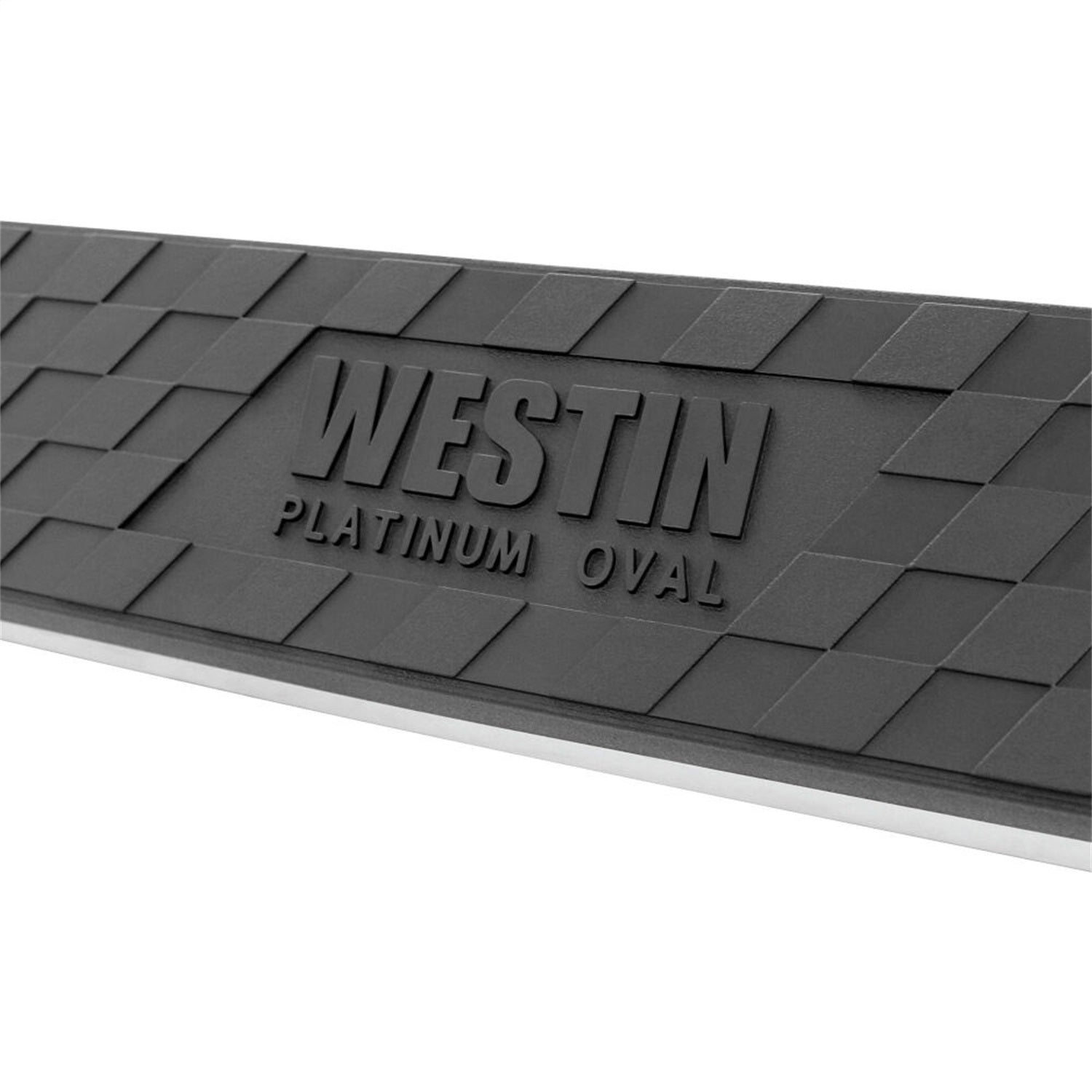 Westin 21 - 3810 2014 - 2019 GMC Sierra 1500 Platinum 4 in. Oval Nerf Step Bars - 72 in. Long - Rugged Truck Gear