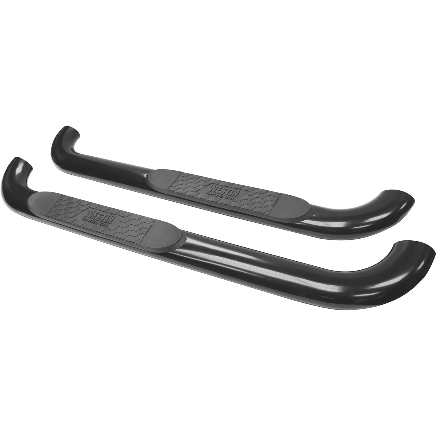 Westin 21 - 3920 2017 - 2024 Ford F250/F350 Super Duty Platinum 4 in. Oval Nerf Step Bars - 72 in. Long - Rugged Truck Gear