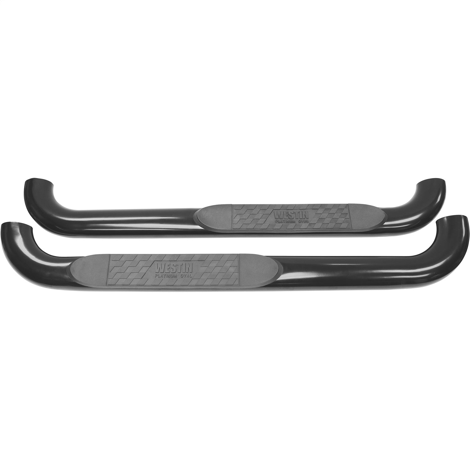 Westin 21 - 3920 2017 - 2024 Ford F250/F350 Super Duty Platinum 4 in. Oval Nerf Step Bars - 72 in. Long - Rugged Truck Gear
