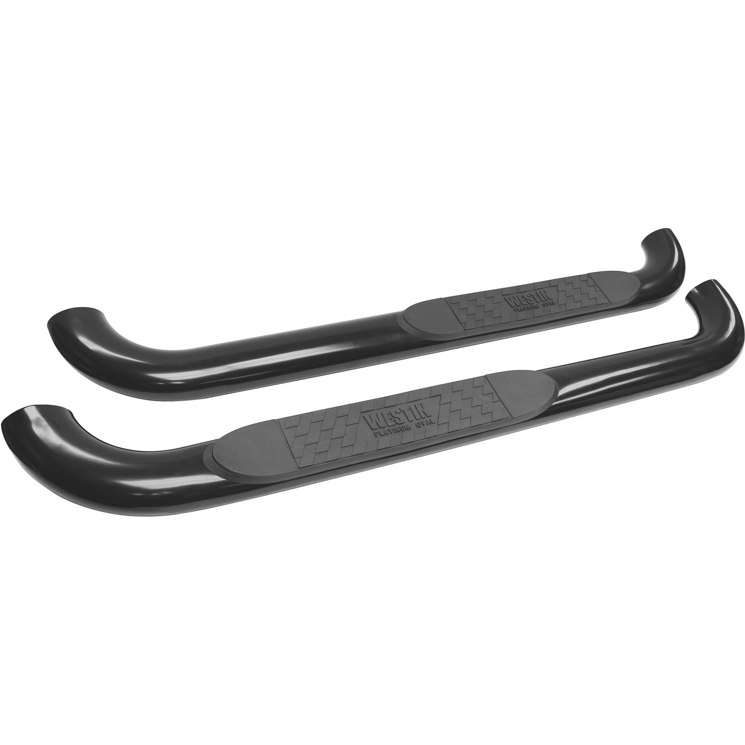 Westin 21 - 3920 2017 - 2024 Ford F250/F350 Super Duty Platinum 4 in. Oval Nerf Step Bars - 72 in. Long - Rugged Truck Gear