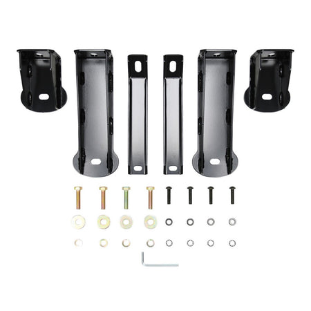 Westin 21 - 4130 2019 - 2024 Chevy Silverado 1500 Platinum 4 in. Oval Nerf Step Bars - 72 in. Long - Rugged Truck Gear