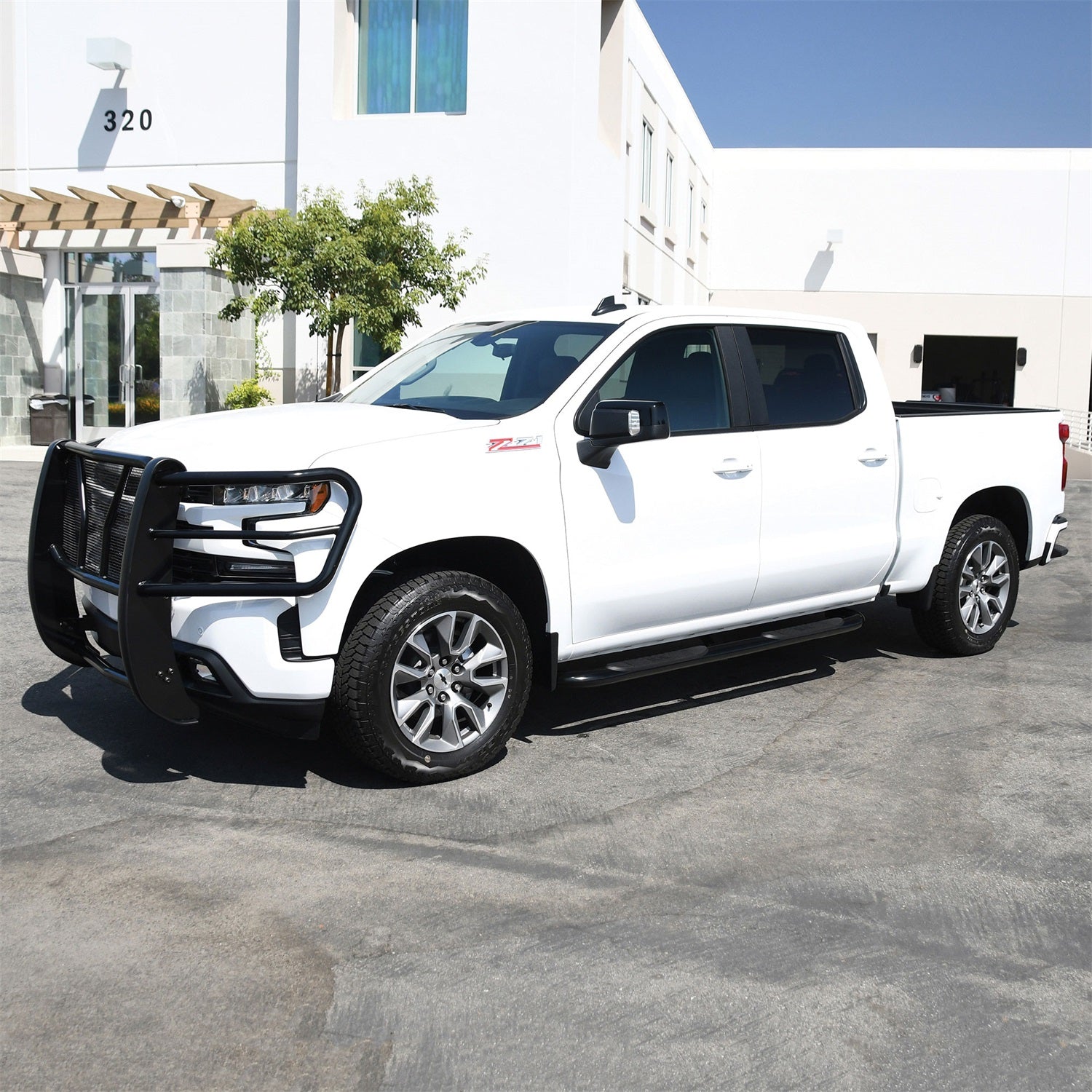Westin 21 - 4135 2019 - 2024 GMC Sierra 1500 Platinum 4 in. Oval Nerf Step Bars - 72 in. Long - Rugged Truck Gear
