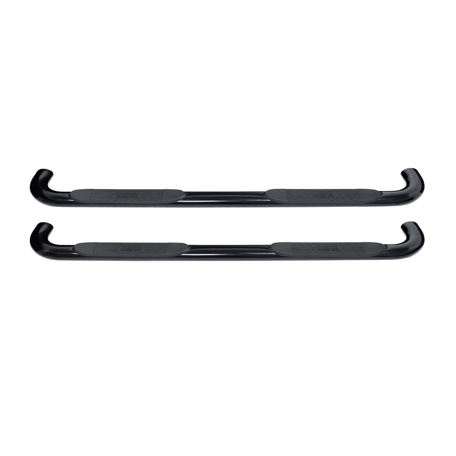 Westin 21 - 4135 2019 - 2024 GMC Sierra 1500 Platinum 4 in. Oval Nerf Step Bars - 72 in. Long - Rugged Truck Gear