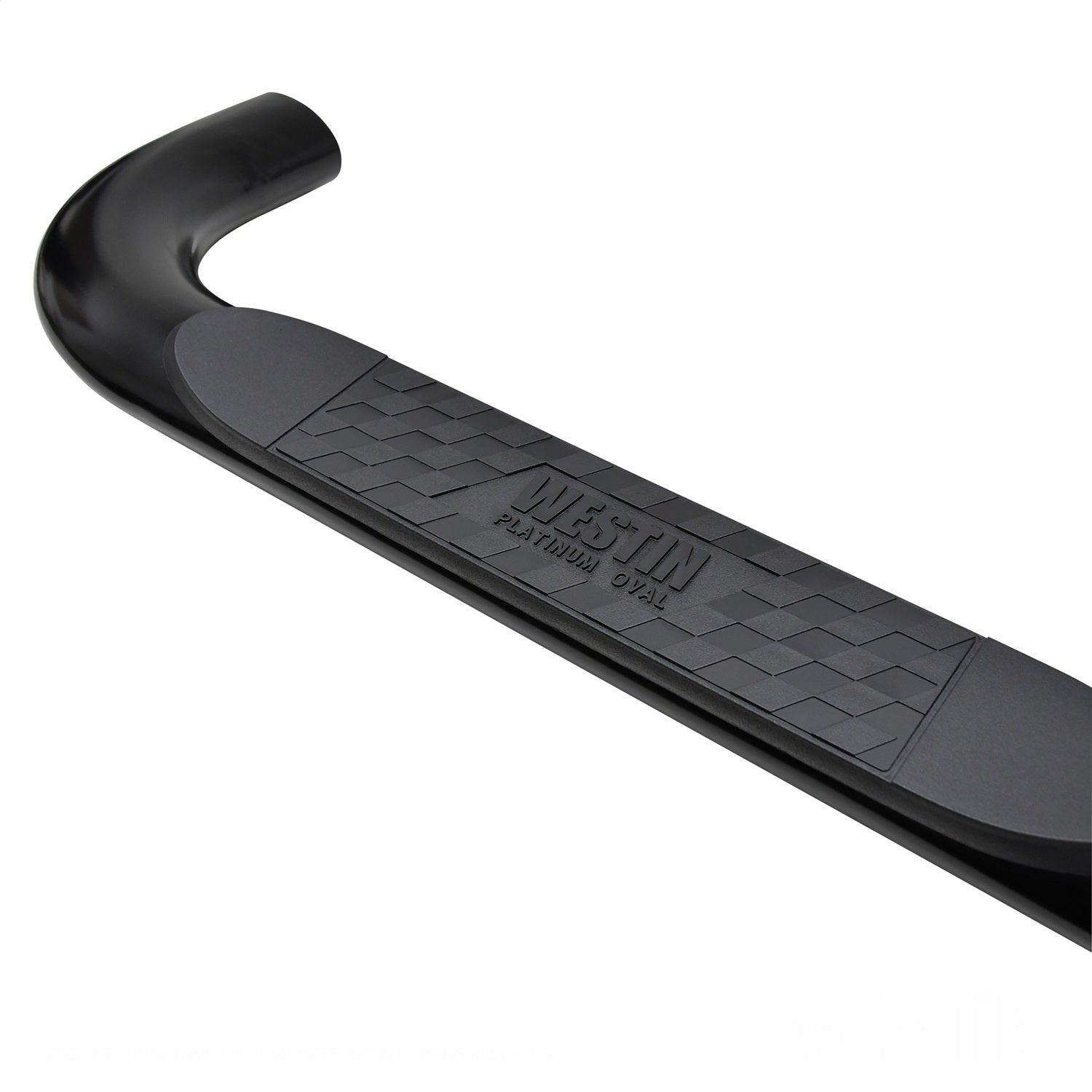 Westin 21 - 4135 2019 - 2024 GMC Sierra 1500 Platinum 4 in. Oval Nerf Step Bars - 72 in. Long - Rugged Truck Gear