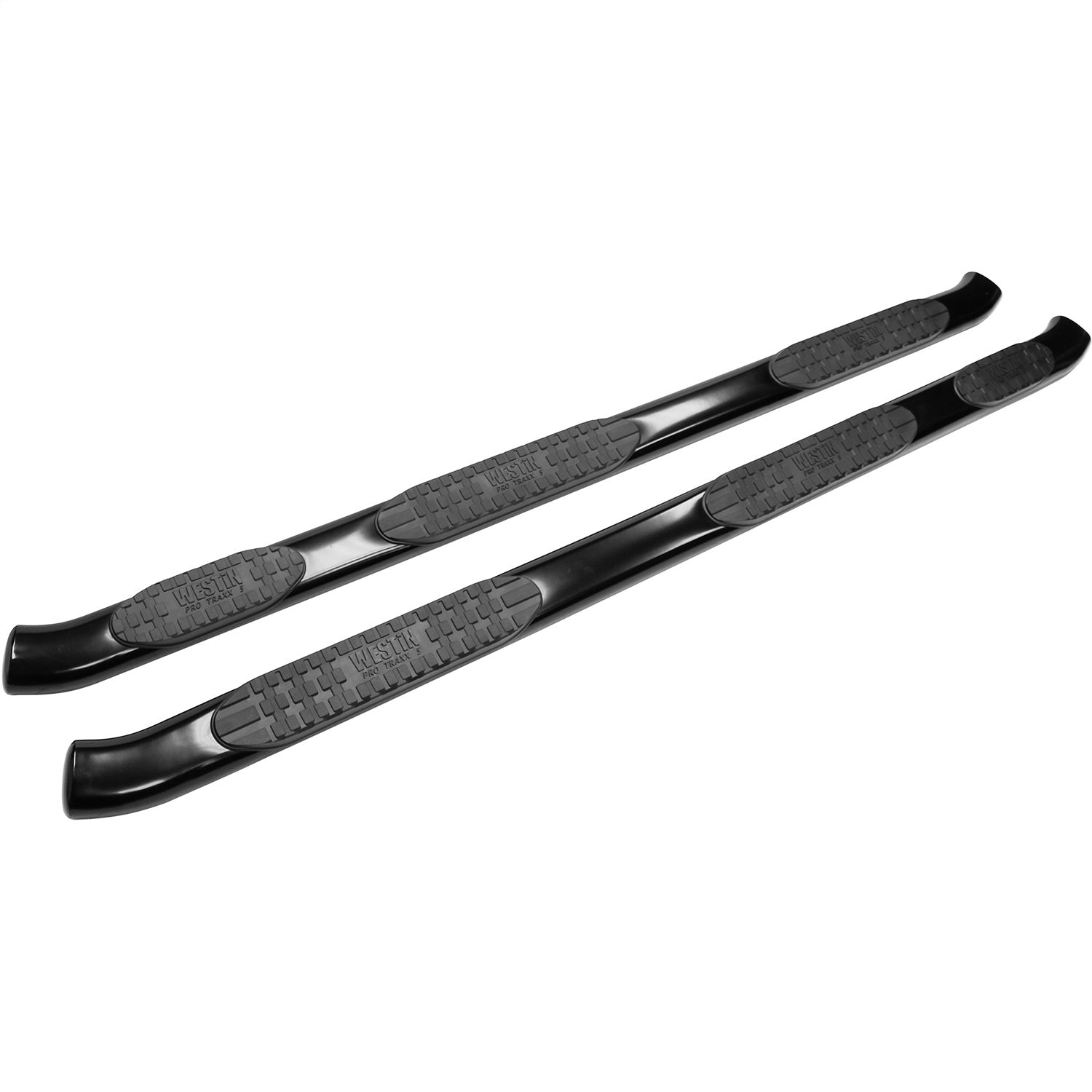 Westin 21 - 534175 2007 - 2021 Toyota Tundra PRO TRAXX 5 in. Oval Wheel - to - Wheel Nerf Step Bars - 80 in. Long - Rugged Truck Gear