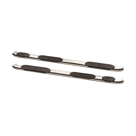 Westin 21 - 534600 2007 - 2019 Chevy Silverado 2500/3500 HD PRO TRAXX 5 in. Oval Wheel - to - Wheel Nerf Step Bars - 80 in. Long - Rugged Truck Gear