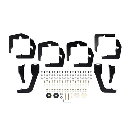Westin 21 - 534605 2007 - 2013 GMC Sierra 1500 PRO TRAXX 5 in. Oval Wheel - to - Wheel Nerf Step Bars - 80 in. Long - Rugged Truck Gear