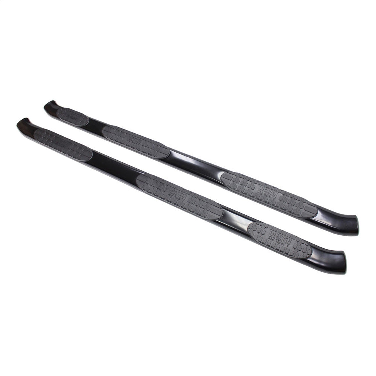 Westin 21 - 534605 2007 - 2013 GMC Sierra 1500 PRO TRAXX 5 in. Oval Wheel - to - Wheel Nerf Step Bars - 80 in. Long - Rugged Truck Gear