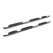 Westin 21 - 534690 2019 - 2024 Chevy Silverado 1500 PRO TRAXX 5 in. Oval Wheel - to - Wheel Nerf Step Bars - 72 in. Long - Rugged Truck Gear