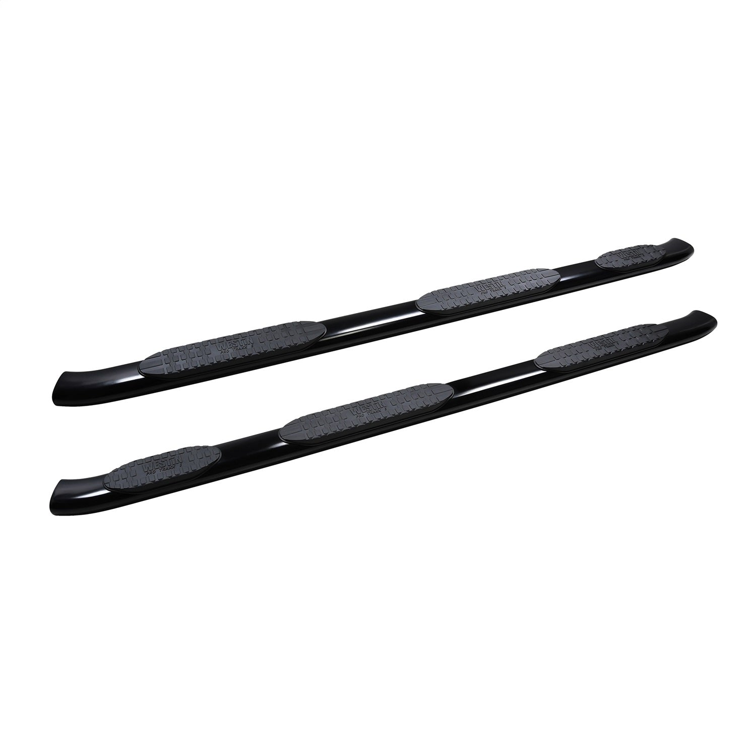 Westin 21 - 534705 2019 - 2024 Ram 1500 PRO TRAXX 5 in. Oval Wheel - to - Wheel Nerf Step Bars - 72 in. Long - Rugged Truck Gear