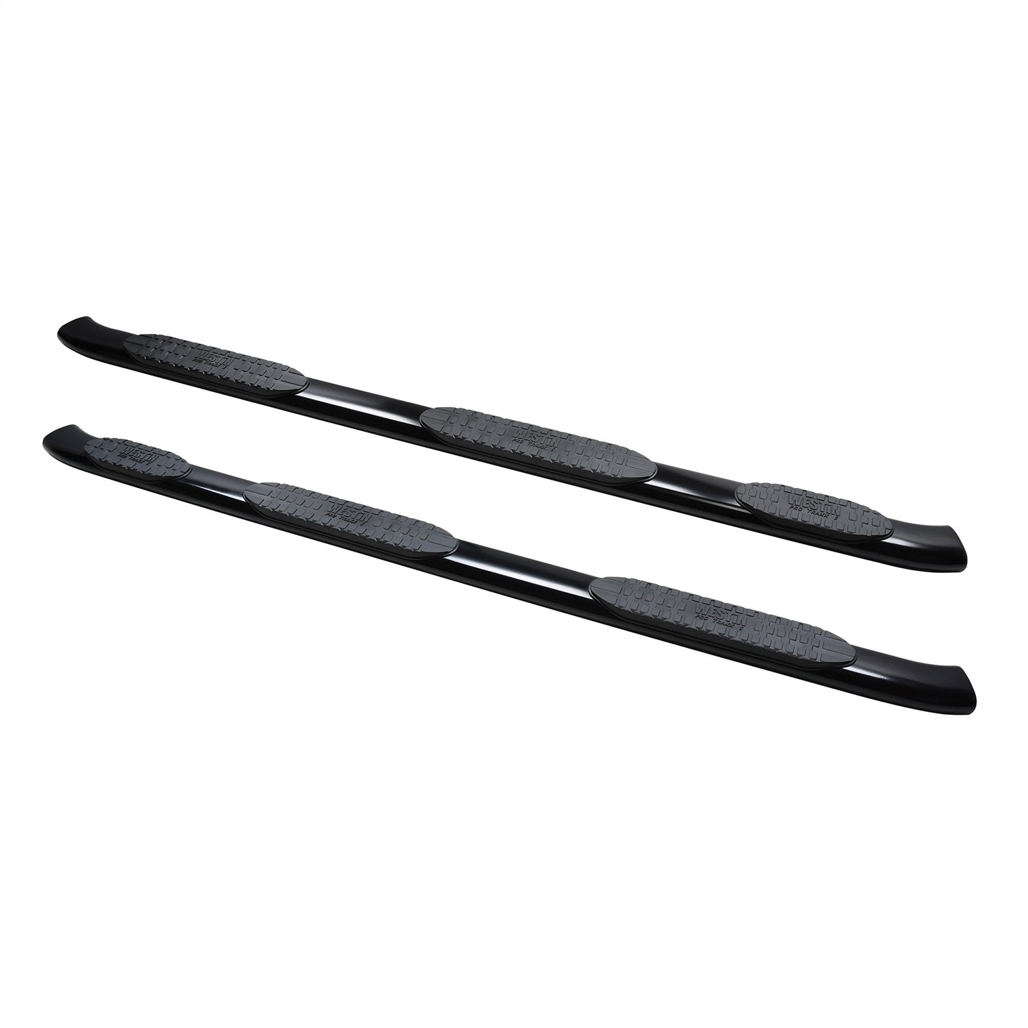 Westin 21 - 534705 2019 - 2024 Ram 1500 PRO TRAXX 5 in. Oval Wheel - to - Wheel Nerf Step Bars - 72 in. Long - Rugged Truck Gear