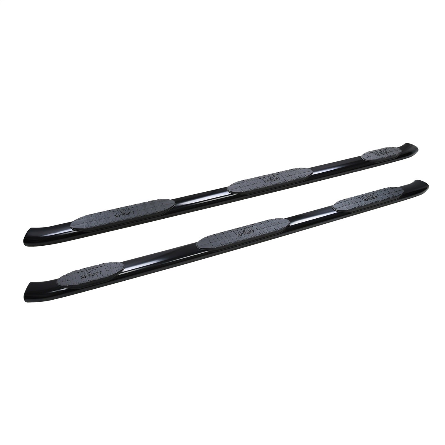 Westin 21 - 534725 2019 - 2024 Ram 1500 PRO TRAXX 5 in. Oval Wheel - to - Wheel Nerf Step Bars - 72 in. Long - Rugged Truck Gear