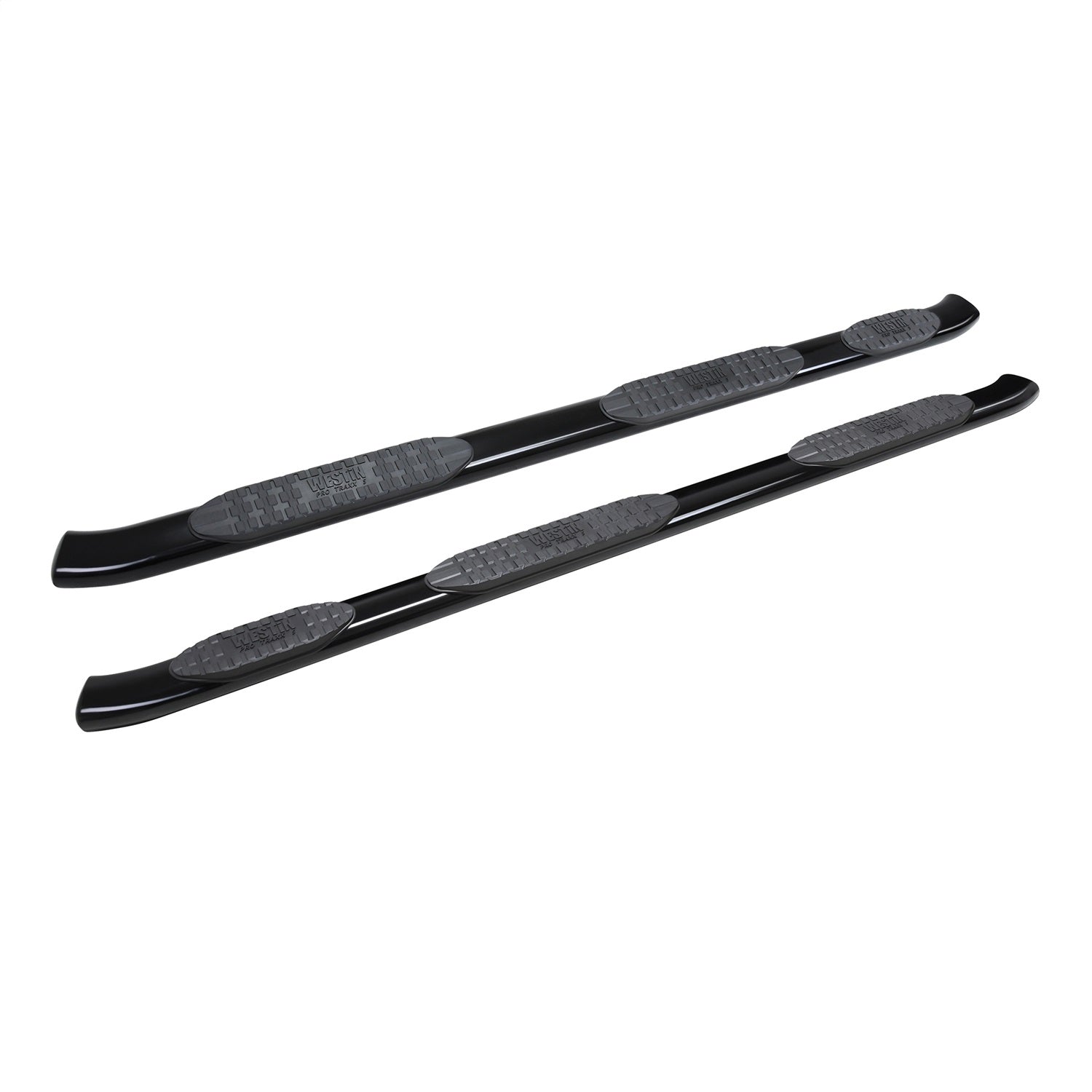 Westin 21 - 534735 2019 - 2024 Ram 1500 PRO TRAXX 5 in. Oval Wheel - to - Wheel Nerf Step Bars - 72 in. Long - Rugged Truck Gear