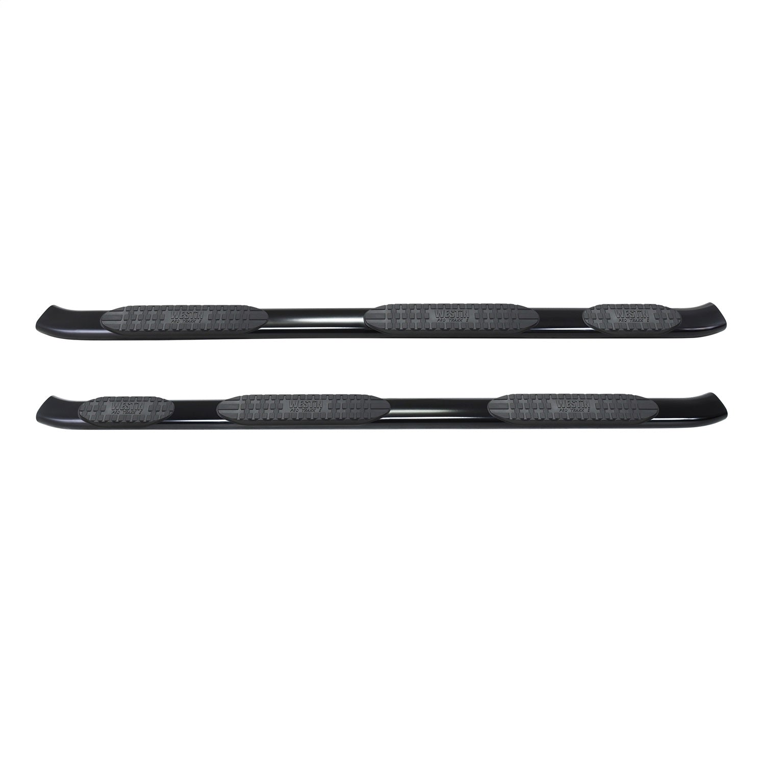 Westin 21 - 534735 2019 - 2024 Ram 1500 PRO TRAXX 5 in. Oval Wheel - to - Wheel Nerf Step Bars - 72 in. Long - Rugged Truck Gear