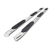 Westin 21 - 534750 2020 - 2024 Chevy Silverado 2500/3500 HD PRO TRAXX 5 in. Oval Wheel - to - Wheel Nerf Step Bars - 72 in. Long - Rugged Truck Gear