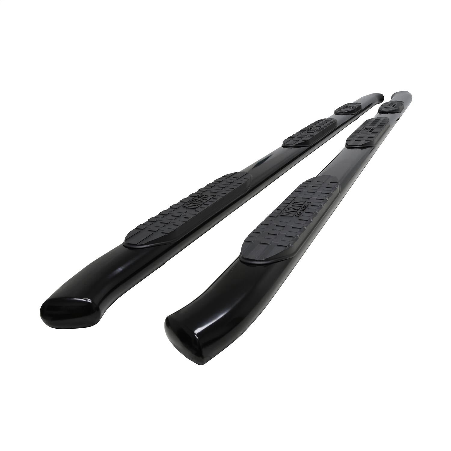 Westin 21 - 534755 2020 - 2024 Chevy Silverado 2500/3500 HD PRO TRAXX 5 in. Oval Wheel - to - Wheel Nerf Step Bars - 72 in. Long - Rugged Truck Gear