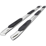 Westin 21 - 534760 2020 - 2024 Chevy Silverado 2500/3500 HD PRO TRAXX 5 in. Oval Wheel - to - Wheel Nerf Step Bars - 72 in. Long - Rugged Truck Gear