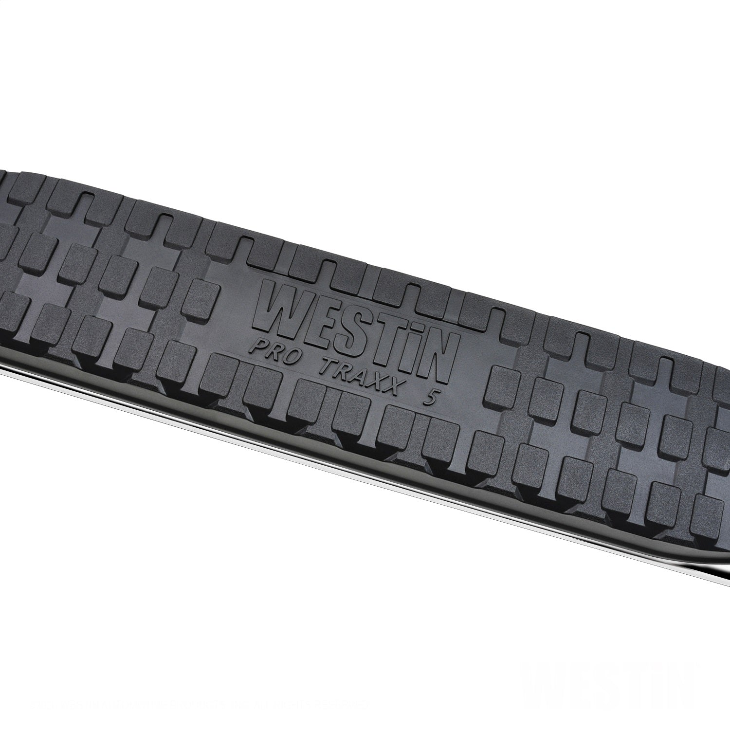 Westin 21 - 534760 2020 - 2024 Chevy Silverado 2500/3500 HD PRO TRAXX 5 in. Oval Wheel - to - Wheel Nerf Step Bars - 72 in. Long - Rugged Truck Gear
