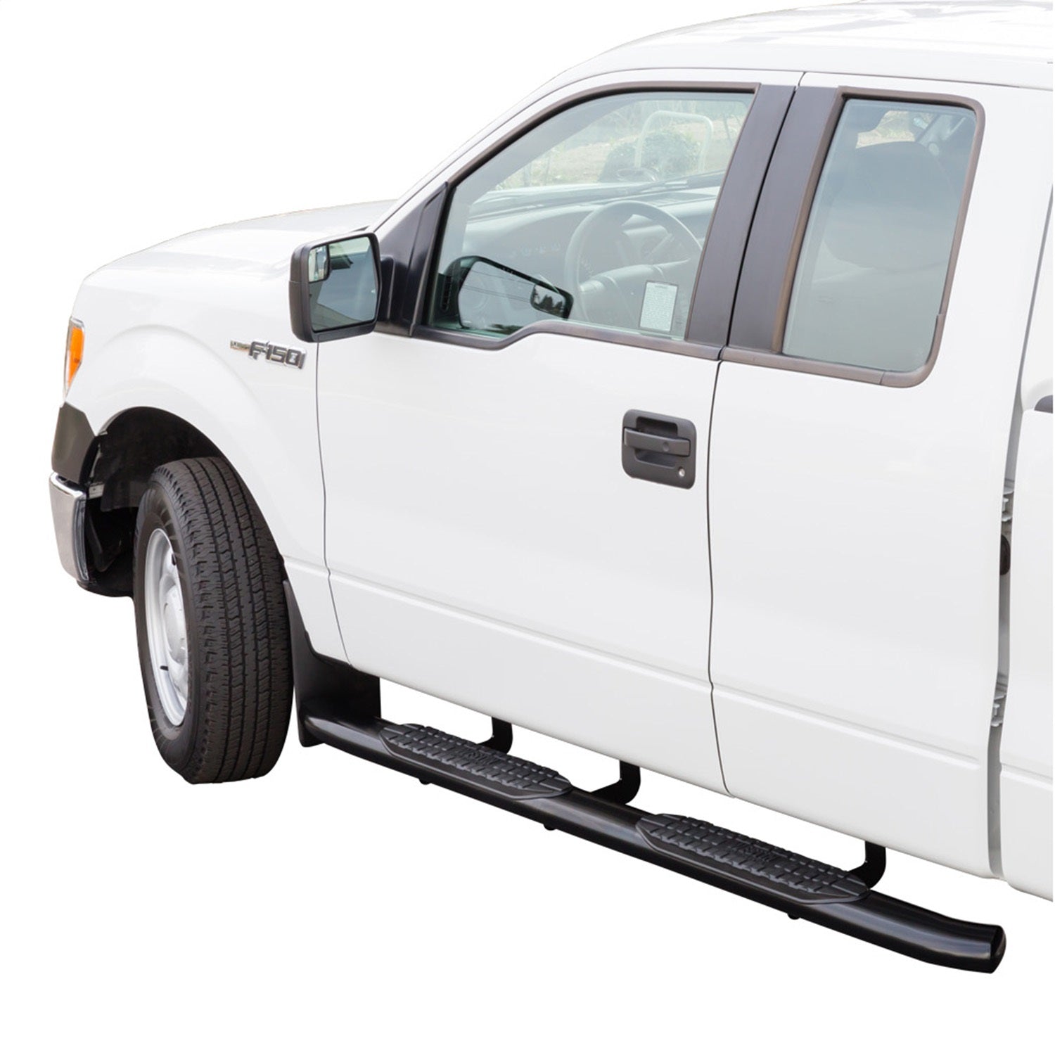 Westin 21 - 53515 2009 - 2014 Ford F150 PRO TRAXX 5 in. Oval Nerf Step Bars - Rugged Truck Gear